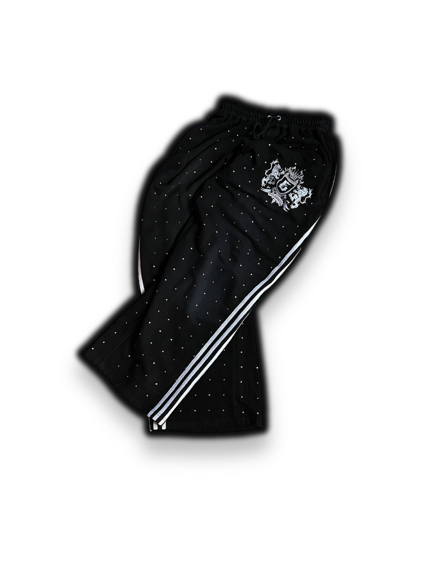 EverWhite "King's Collection" Black Sweatpants