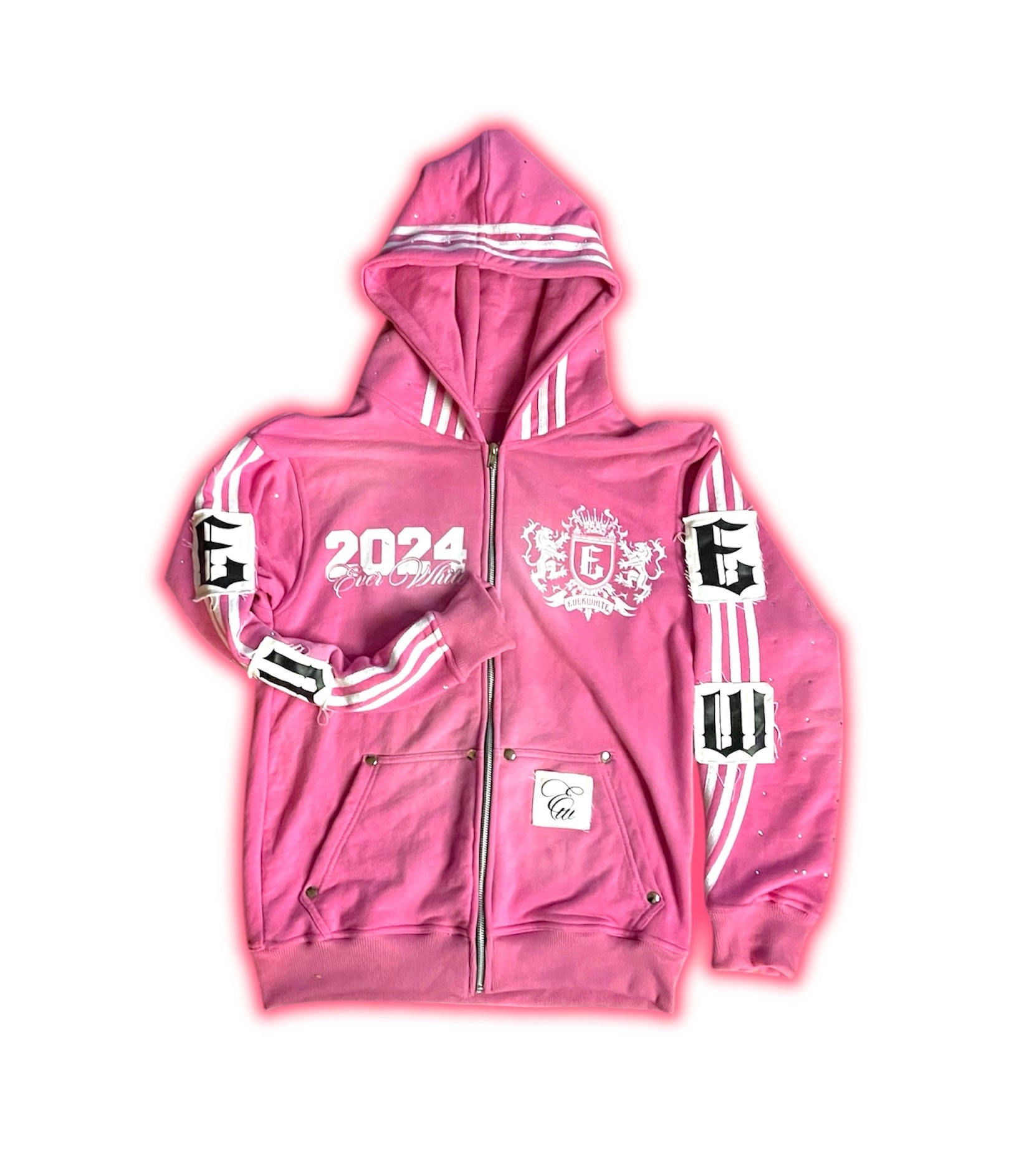 EverWhite "King's Collection" Pink Hoodie